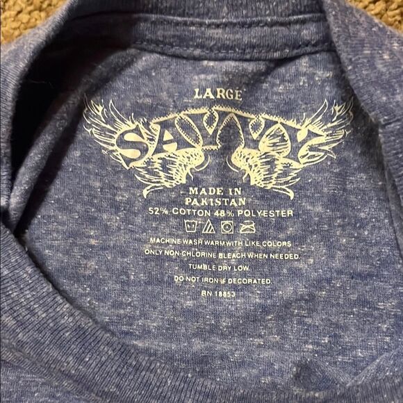 Savvy Blue Graphic Tee - Picture 2 of 3